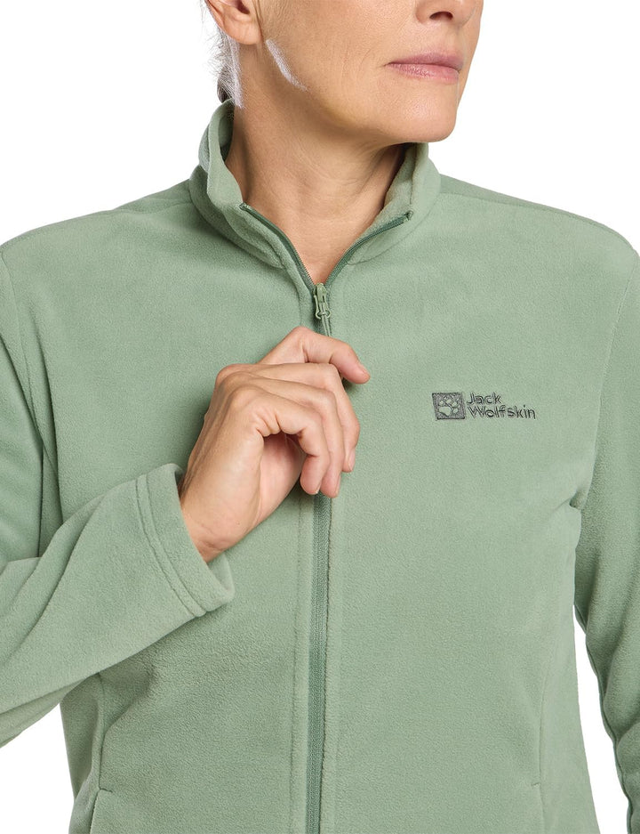 Jack Wolfskin Damen Taunus Fz W Fleece-Jacke XS Eucalyptus, XS Eucalyptus
