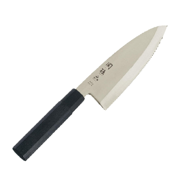 KAI Seki Magoroku Kinju Deba japanisches Kochmesser - Klinge mit 19 cm - Gesamtlänge 32cm - Asiatisc