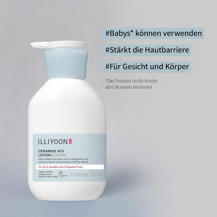 Illiyoon Ceramide Ato Lotion 350 ml (für den Körper)