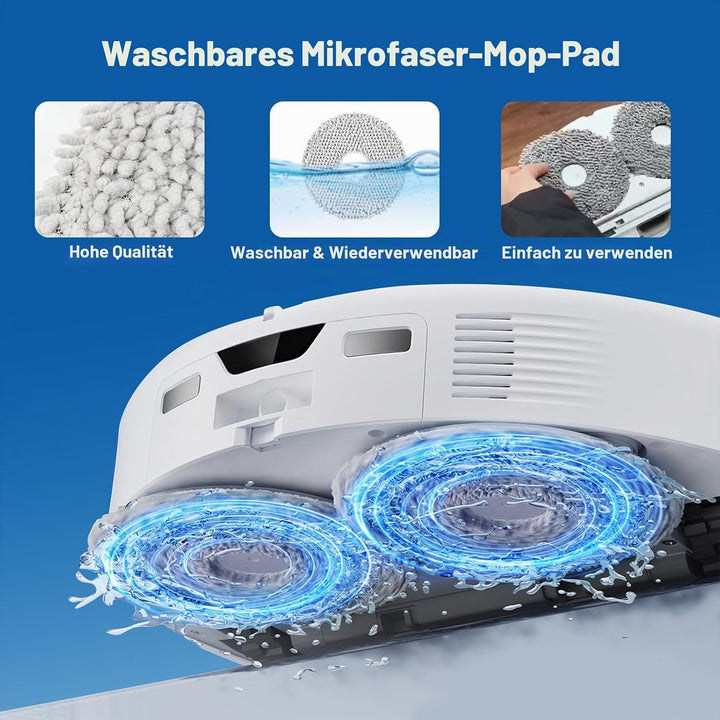 20 Stück Zubehör für Roborock Qrevo S5V/Qrevo Curv/Qrevo Curv S5X/Qrevo Edge S5A Saugroboter, 1 Haup