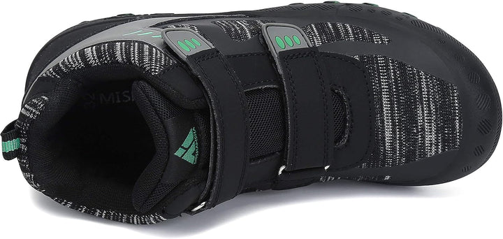 Mishansha Kinder Wanderschuhe rutschfest Leicht Trekking Wanderstiefel für Jungen Mädchen Gr.24-38 T