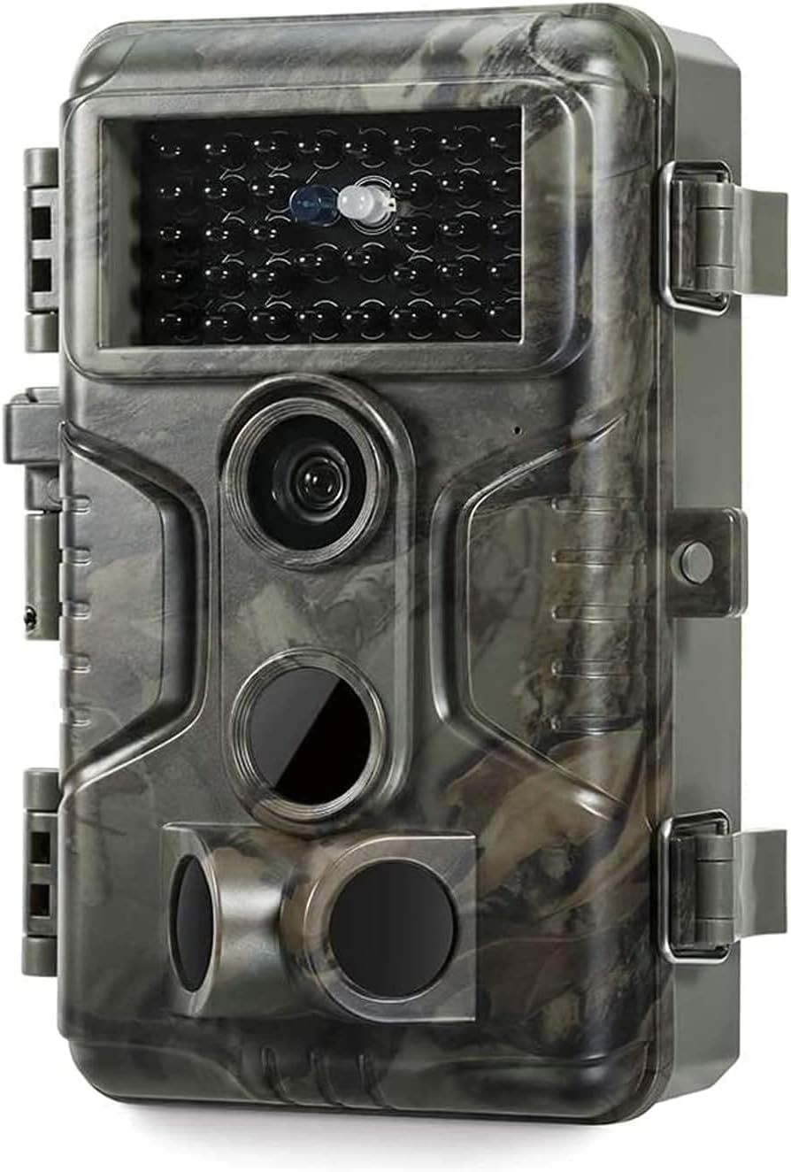 GardePro A3S Wildkamera 48MP 1296P H.264 Video Wildtierkamera mit Klarer 30M No Glow Infrarot, 0.1s