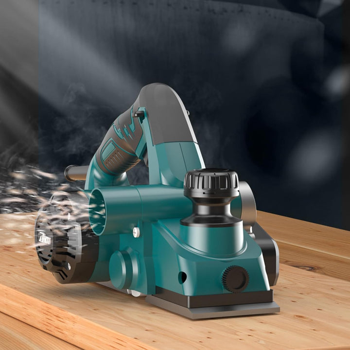 6.6Amp Elektrohobel Corded Electric Handheld Planers 17000rpm Hand Planer Power Woodworking Tool Pow