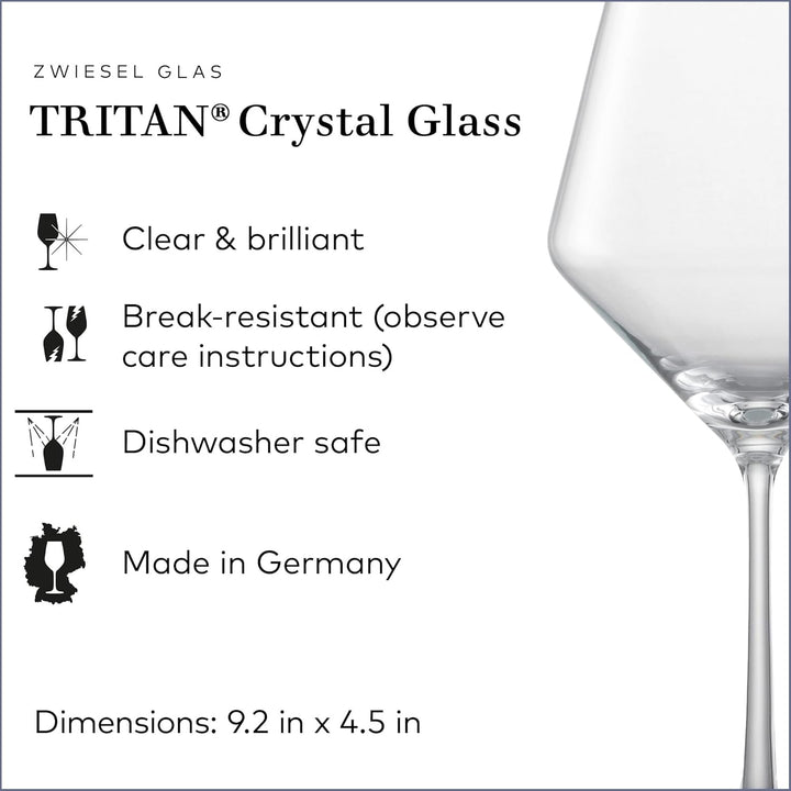 Schott Zwiesel 141104 Pure Bourgogne Goblet, 0.69 L, 6 Stück Single Burgundy goblet, Single Burgundy