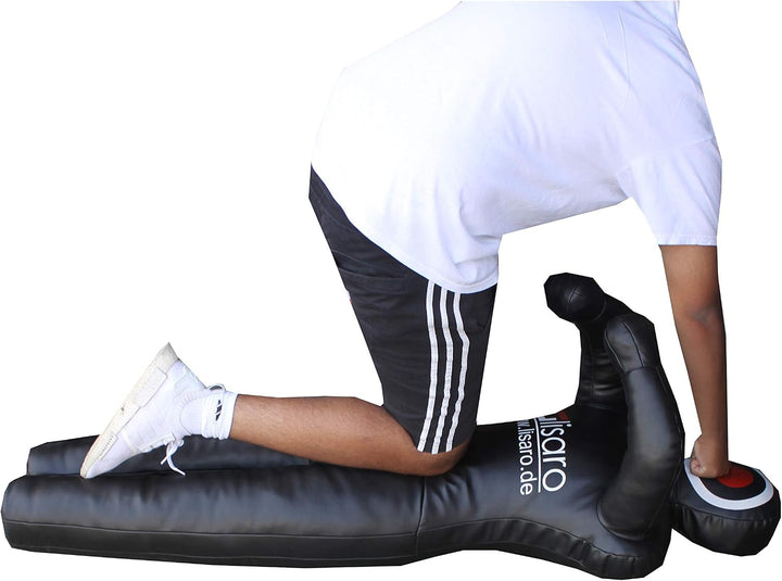 Lisaro Kunstleder - Wurfpuppe - Grappling - Dummy für MMA Kampfsport, Jiu Jitsu, Judo, Ringen, Wrest