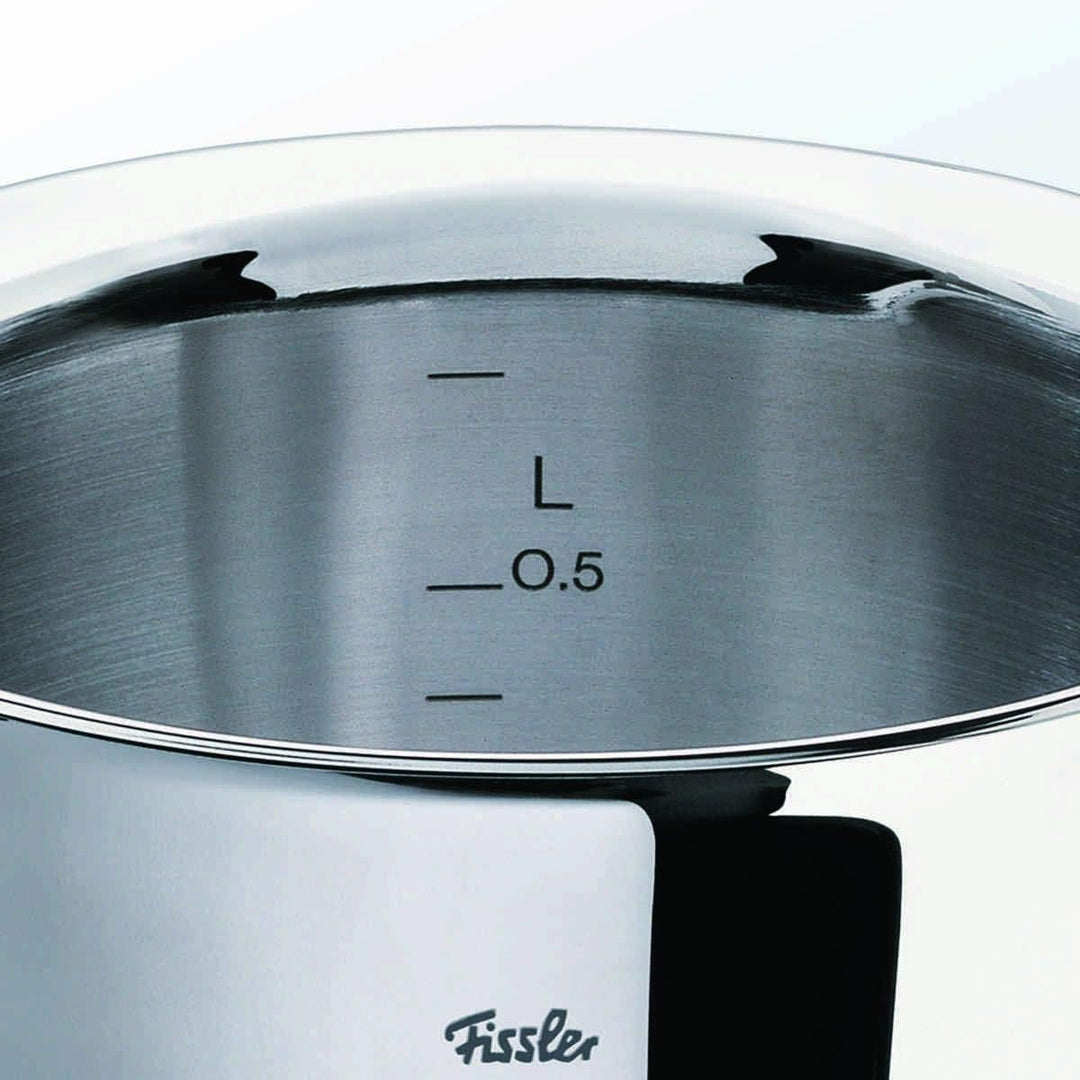 Fissler Intensa / Edelstahl-Topfset, 4-teilig, Töpfe mit Metall-Deckel (2 Kochtöpfe, 1 Bratentopf, 1