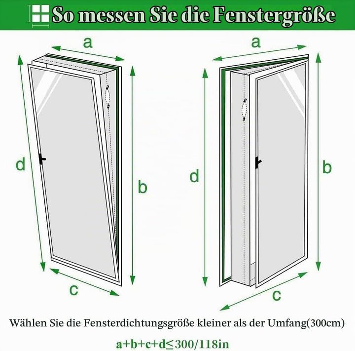 Fensterabdichtung für mobile Klimageräte, Klimaanlagen,3m | Flexible Dichtung für Fenster, Dachfenst