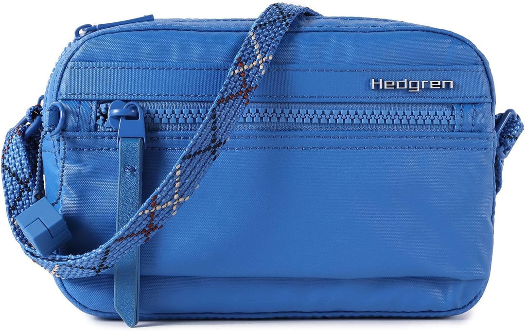 Hedgren Unisex Maia Umhängetasche S Blau (Creased Strong Blue), S Blau (Creased Strong Blue)