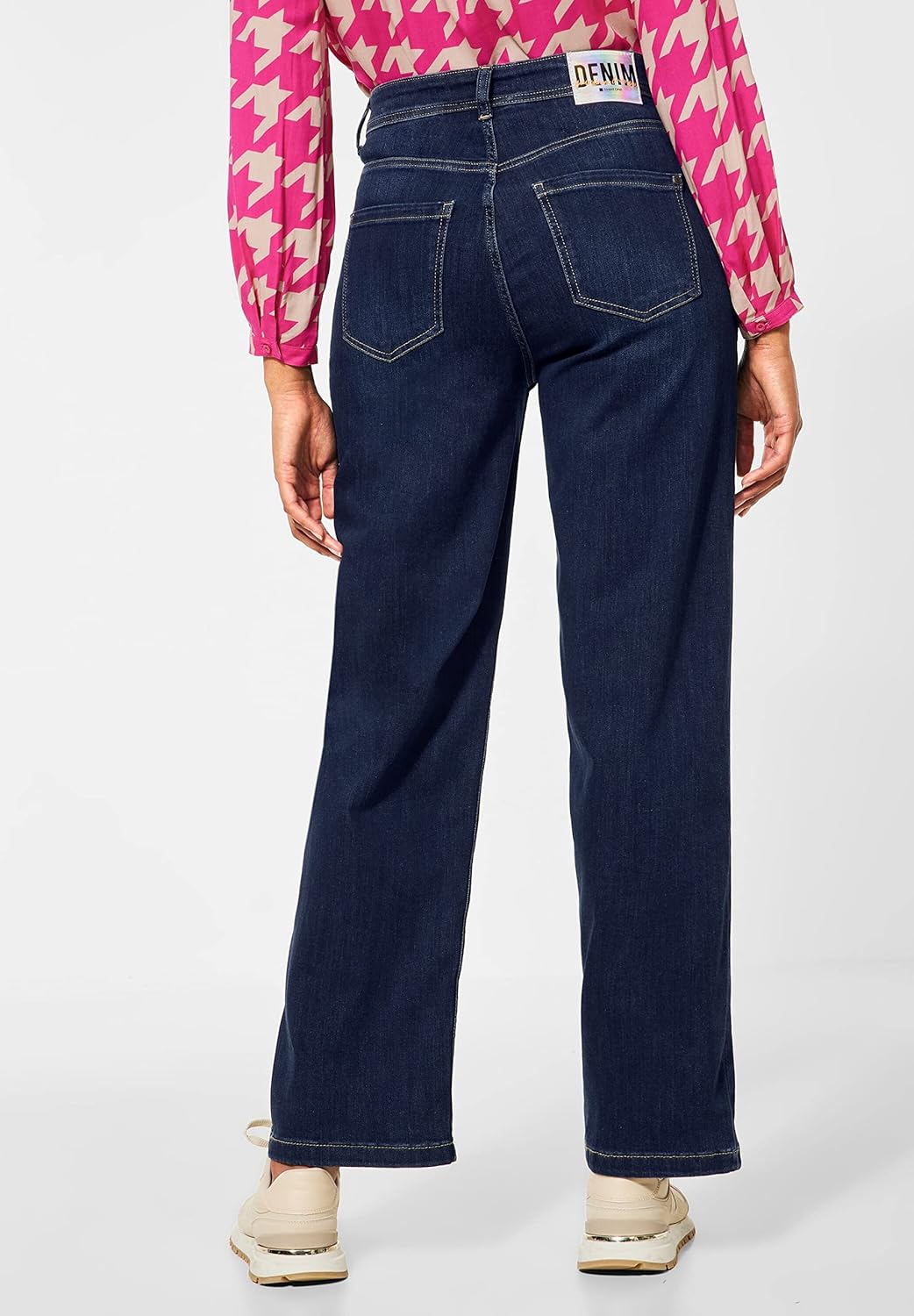 Street One Damen Culotte Jeanshose 28W / 32L Deep Indigo Used, 28W / 32L Deep Indigo Used