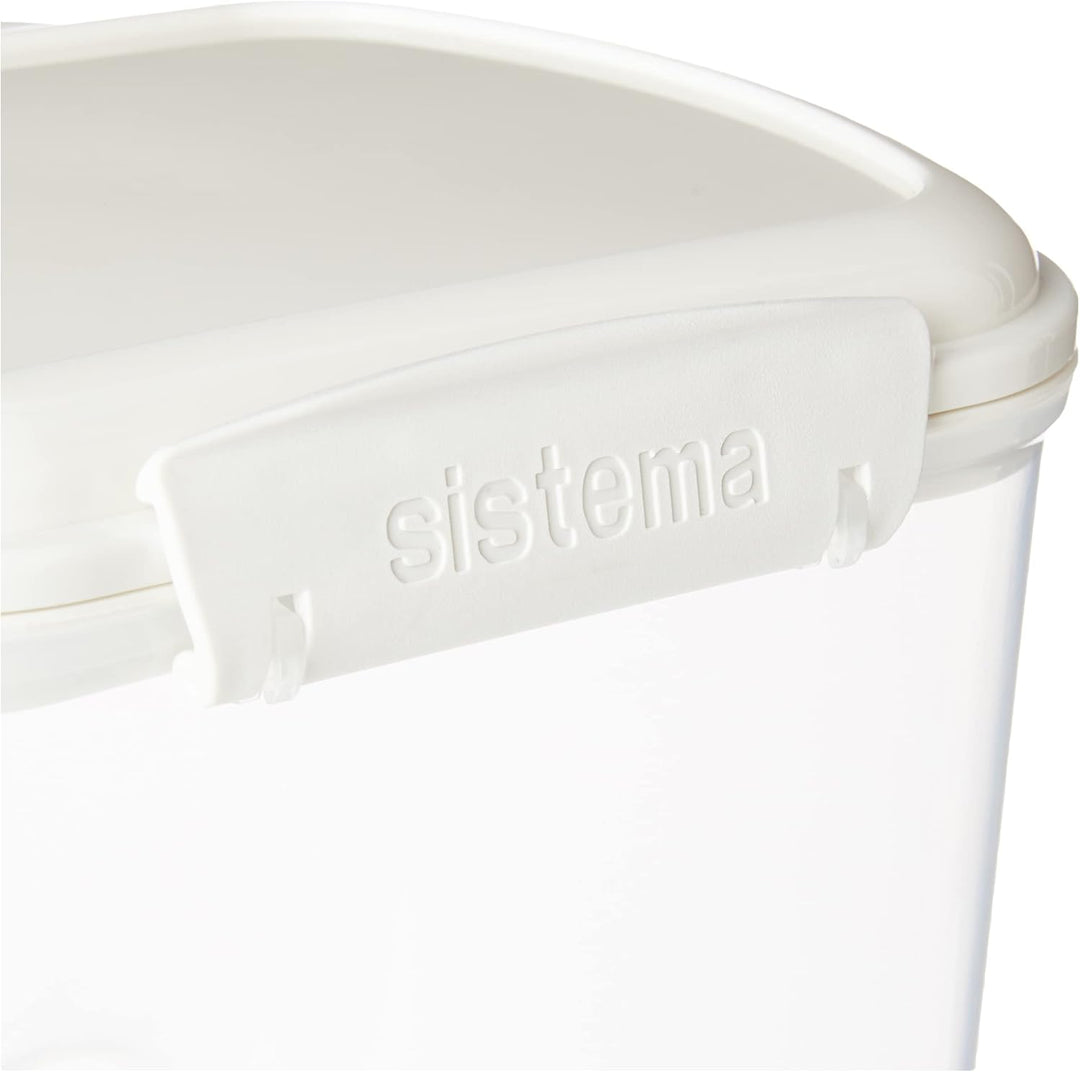 Sistema BAKE IT Vorratsdose mit Messbecher | 3,25 l | Schüttdose mit Deckel für Lebensmittel | BPA-f