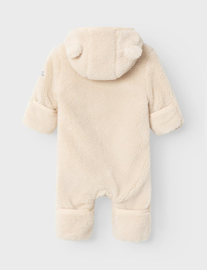 NAME IT Child Overall Teddy 62-68 Whitecap Gray, 62-68 Whitecap Gray