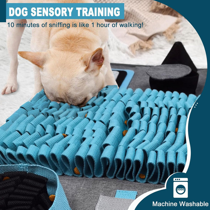 Schnüffelteppich für Hunde, Schnüffelmatte Hund Schnüffelteppich für Hunde kleine und mittelgrosse H