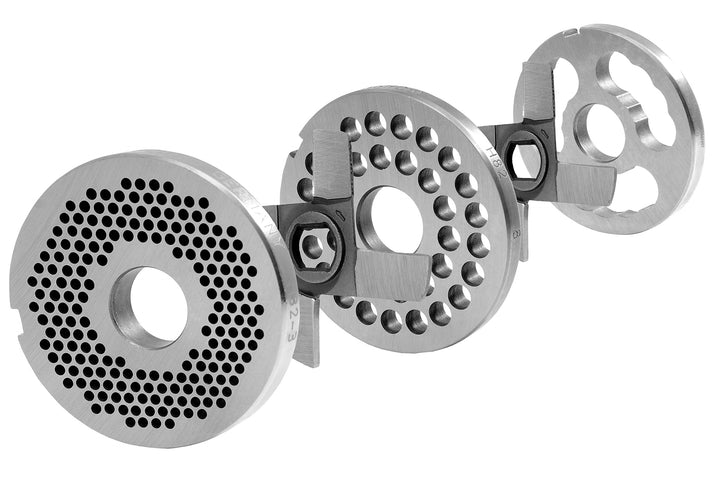 Wolfcut H82 Lochscheibensatz 3 mm + 8 mm Bohrung + 2 Kreuzmesser + 1 Vorschneider System Unger Werkz
