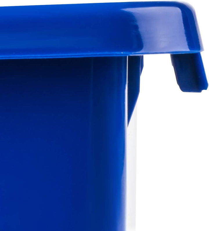 PAFEN Set 20 x Stapelboxen NP4 blau Lagerboxen Sortierboxen