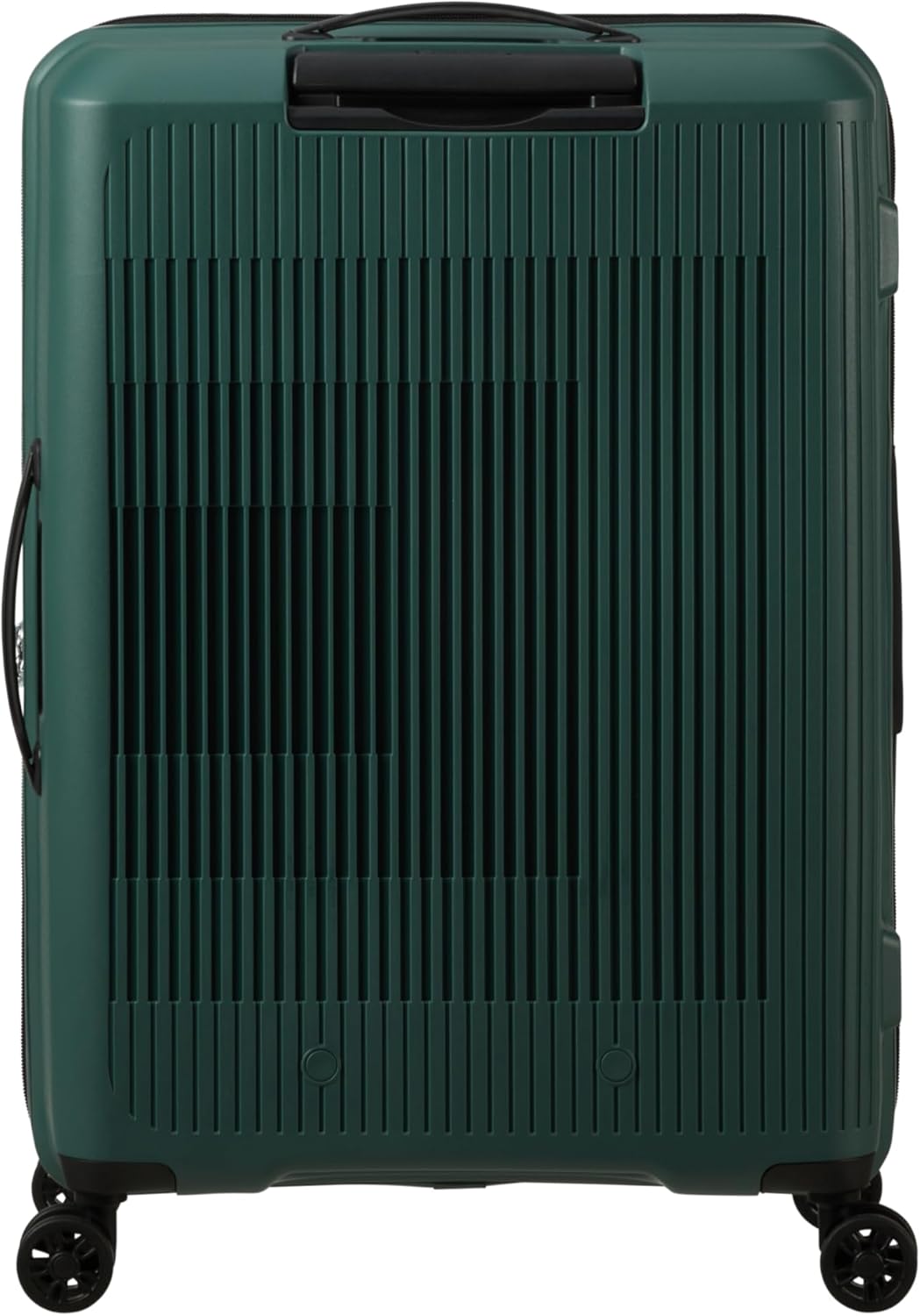 American Tourister Aerostep - Spinner M, Erweiterbarer Koffer, 67 cm, 66.5/72.5 L, Grün (Dark Forest