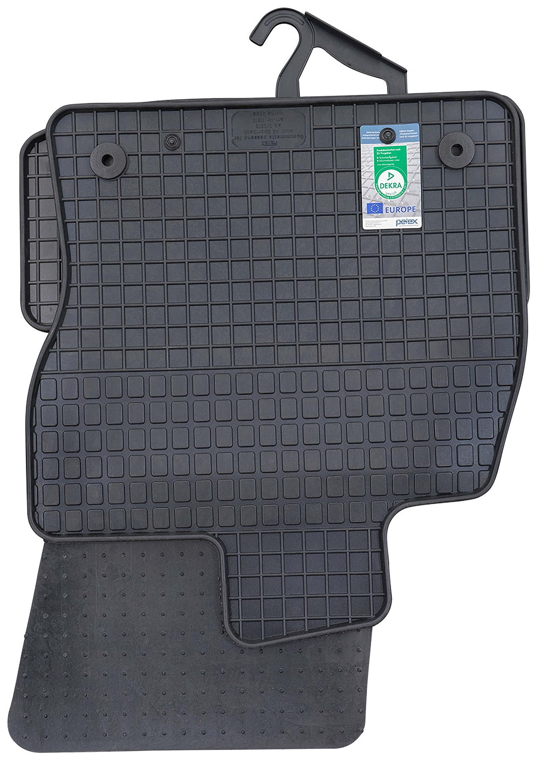 PETEX Gummimatten passend für A3 Sportback ab 02/2013 5-Türer / A3 Sportlimousine ab 09/2013 4-Türer