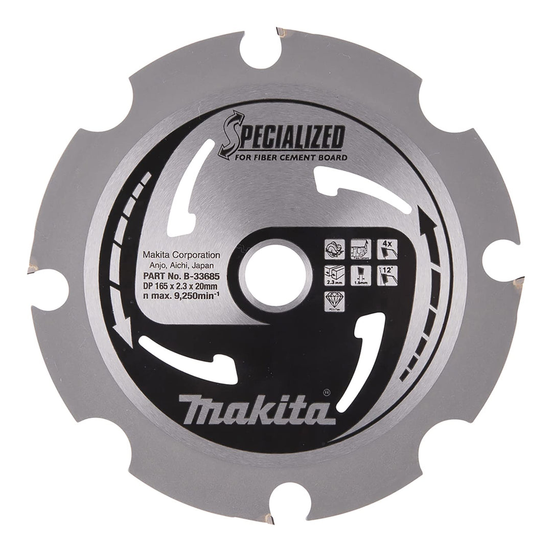 Makita Specialized Saegeblatt, 165 x 20 mm, 4Z, B-33685