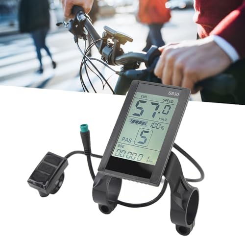 Fahrradcomputer, wasserdicht mit ABS Gehäuse klare Anzeige 24V 36V 48V Fahrrad Display für Stadtverk