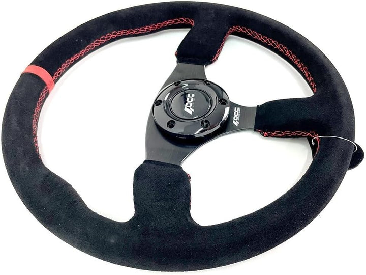 OCC MOTOR SPORT FLACHER BODENLENKRAD AUTO REVENGE MODELL ALCANTARA SCHWARZE ARME - AUTO FLACHER SPÜL