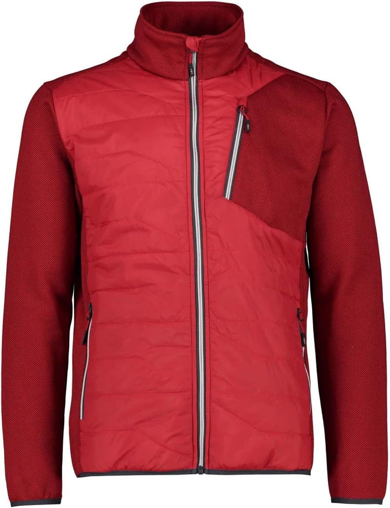 CMP Herren Jacke Hybrid mit Stehkragen rot 54 BLOOD, 54 BLOOD