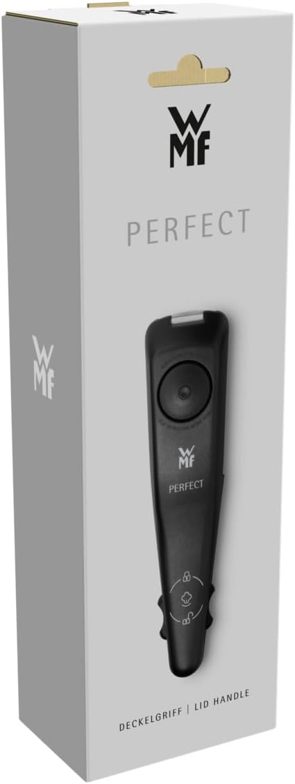 WMF Perfect Ersatzteil Deckelgriff, komplett für Schnellkochtopf-Deckel 2,5l 3l 4,5l, 6,5l 8,5l, Kun