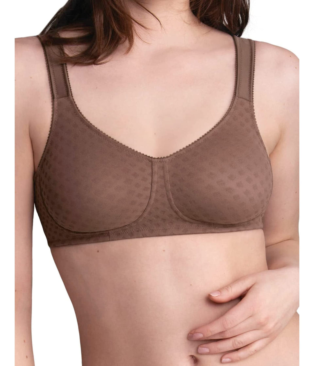 Anita Care Lisa 5726X Women's Non-Padded Non-Wired Mastectomy Full Cup Bra 75A Truffle