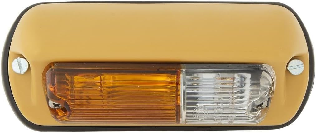 HELLA - Blinkleuchte - Halogen - 6/12V - Einbau/geschraubt - Lichtscheibenfarbe: gelb - Stecker: Cri