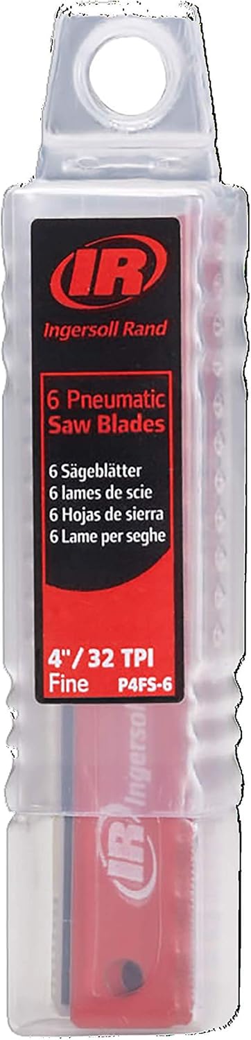 Ingersoll Rand Satz P4FS-6 mit 6 variablen Sägeblätter für Druckluft Säge, Sägeblätter Ersatzteil un