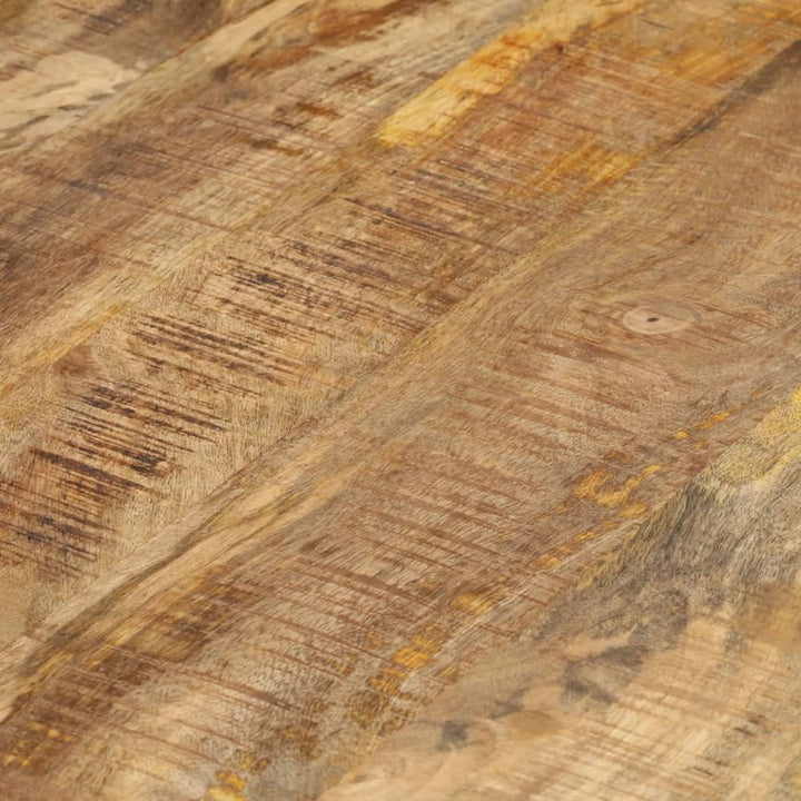 vidaXL Raues Mangoholz Satztisch 3-TLG. Couchtisch Beistelltisch Wohnzimmertisch Kaffeetisch Sofatis