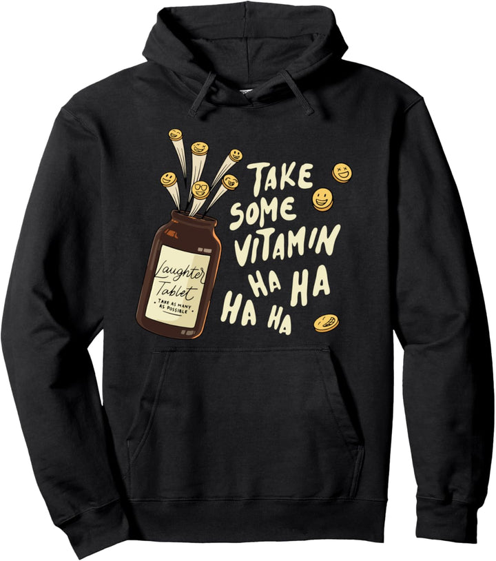 Lachmeditation Design für ein Lachyoga-Training Pullover Hoodie