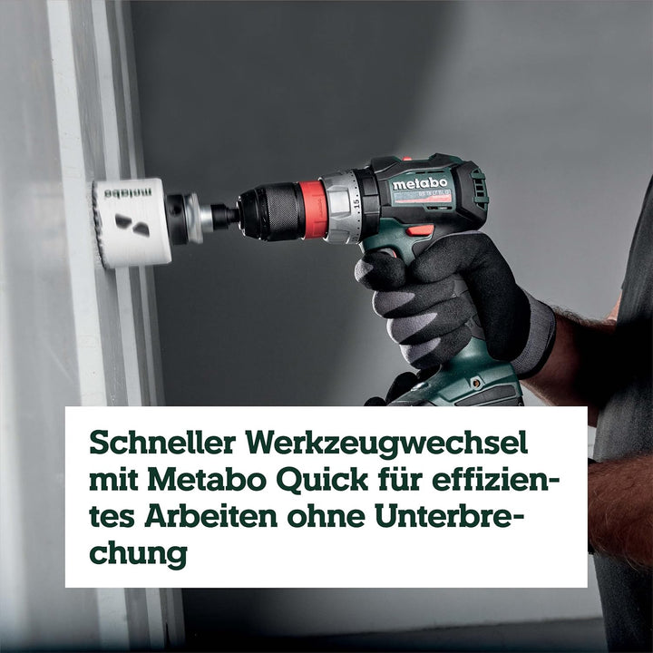 Metabo Akku-Bohrschrauber BS 18 LT BL Q – 602334890 – 18 V – Bohrschrauber mit Schnellwechsel-System