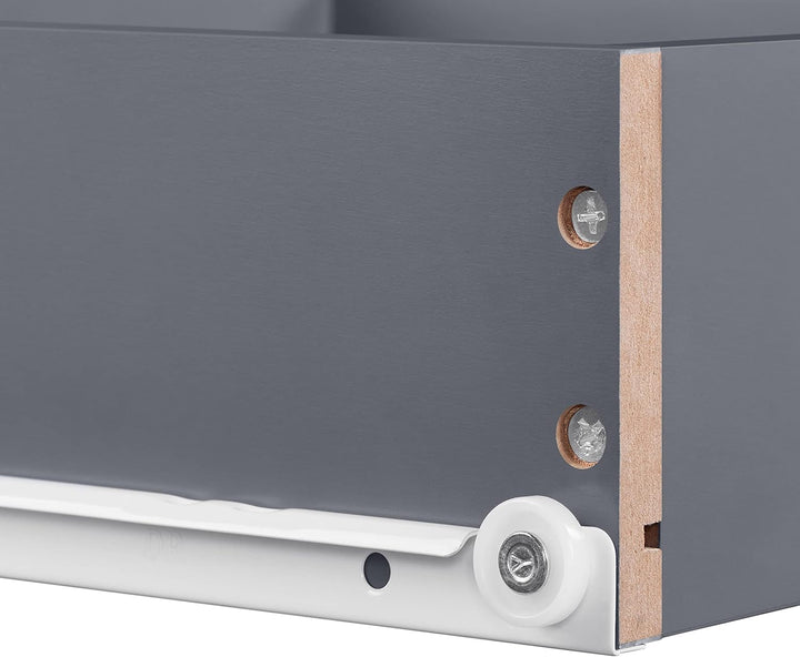 Yaheetech 2er Set Nachttisch Moderner Nachtschrank Nachtkommode Couchtisch mit 3 Schubladen Nachtkon
