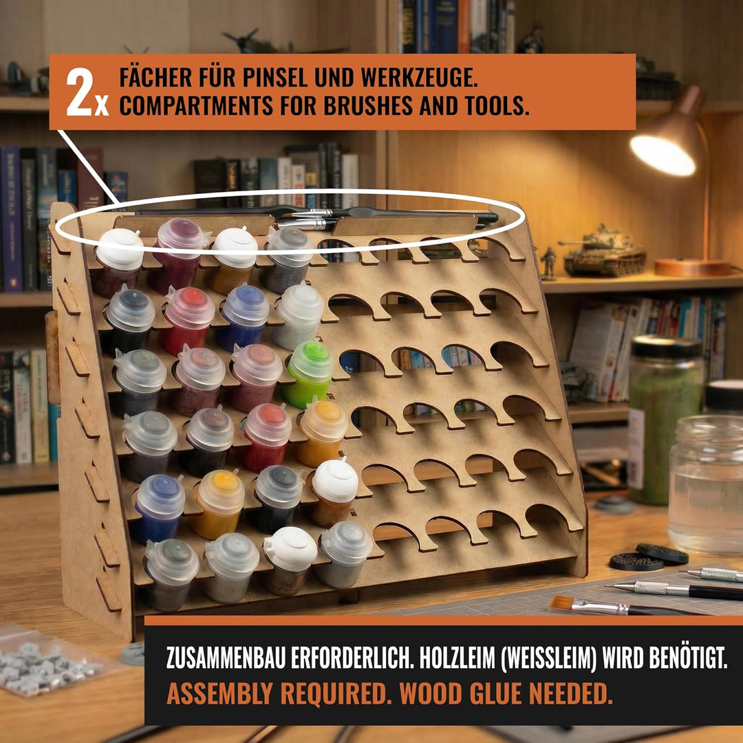 PROSCALE Paint rack citadel Wand farbständer. Tabletop citadel farben aufbewahrung model wall paint