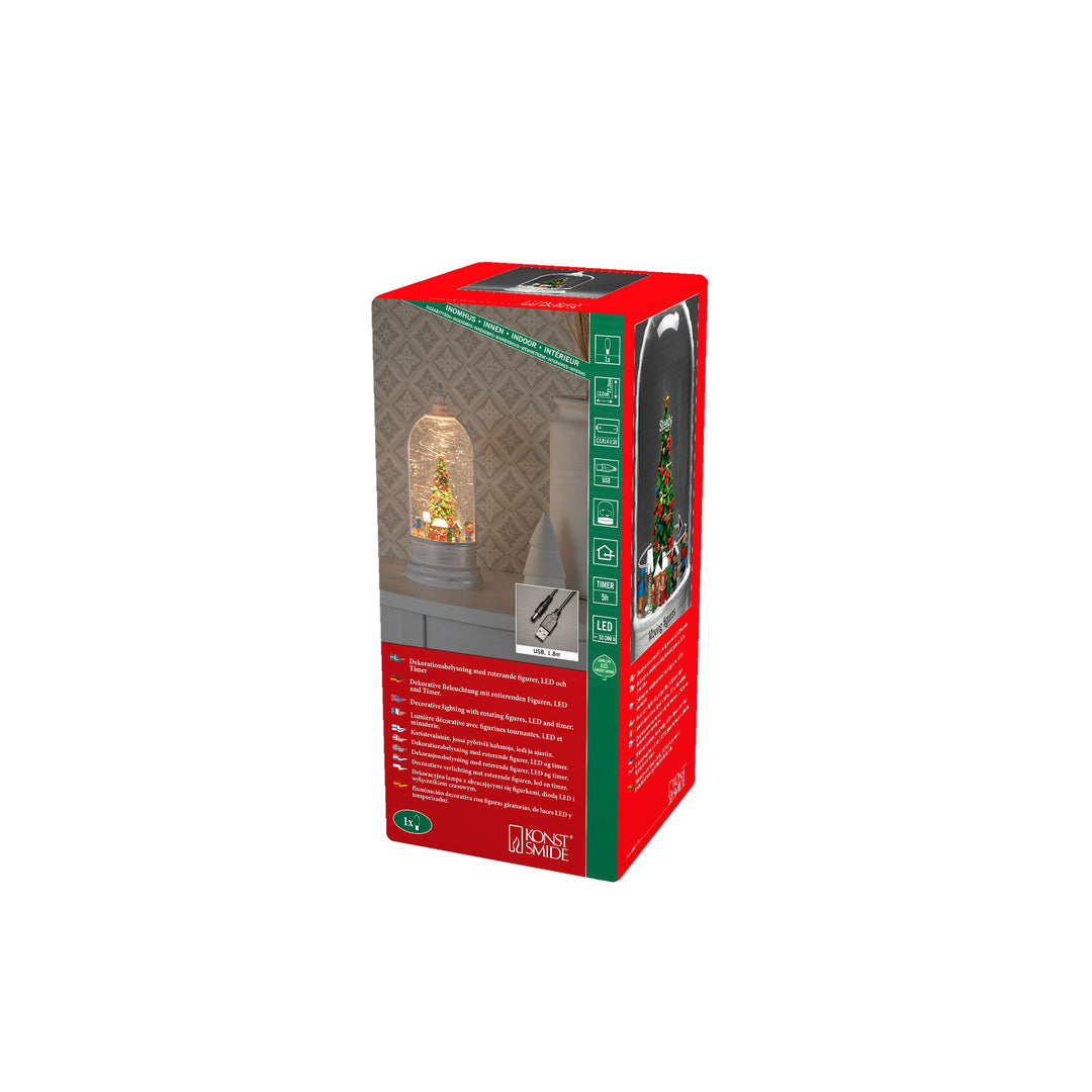 Konstsmide 4261-200 LED-Szenerie Warmweiss LED Weiss Wasserlaterne, Wasserlaterne