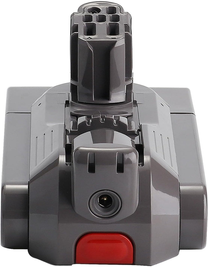 Akku für Dyson V12 Detect Slim 3000mAh 25,2V Li-ion Ersatzakku, Click-in Modell mit rotem Knopf, Kom