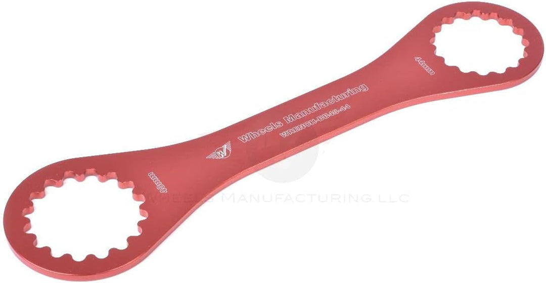 Wheels Mfg Double Ended Bottom Bracket Wrench Rot/Ausflug, einfarbig (Getaway Solids) 16x48.5mm/16x4
