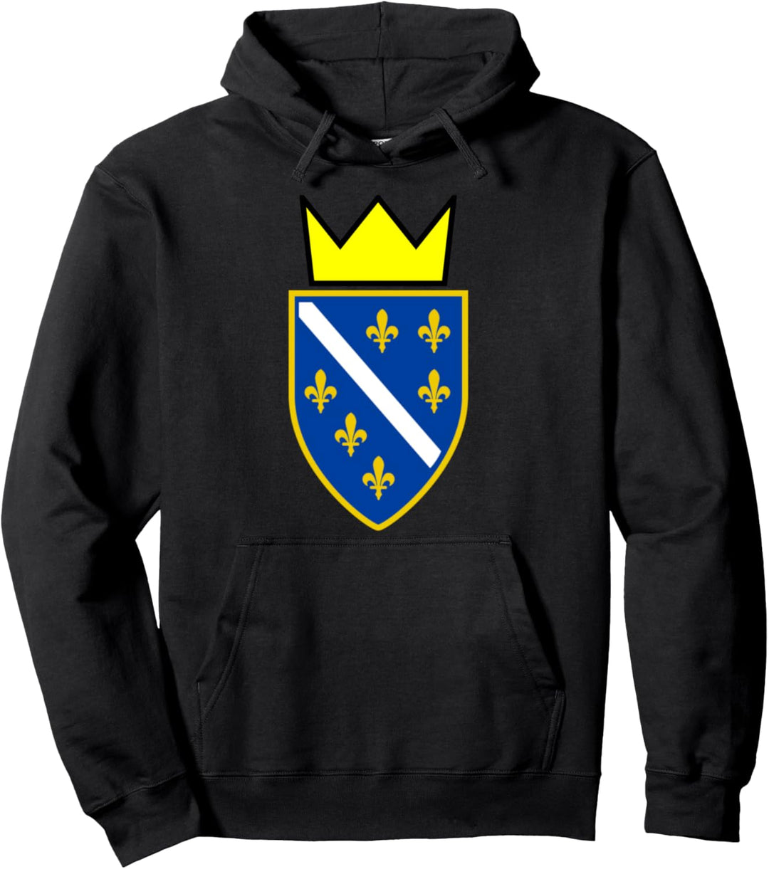Ljiljani Jedna Si Jedina Krone für stolze Bosnier Balkaner Pullover Hoodie