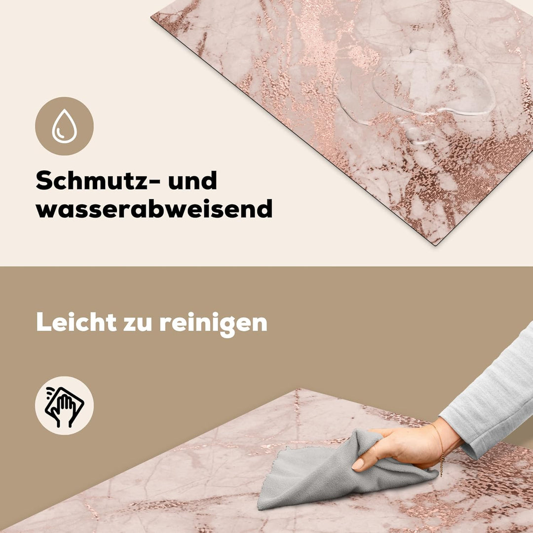 Herdabdeckplatte Einteilig Herdabdeckung Abdeckplatte für Ceranfeld Abdeckung Induktionskochfeld Auf
