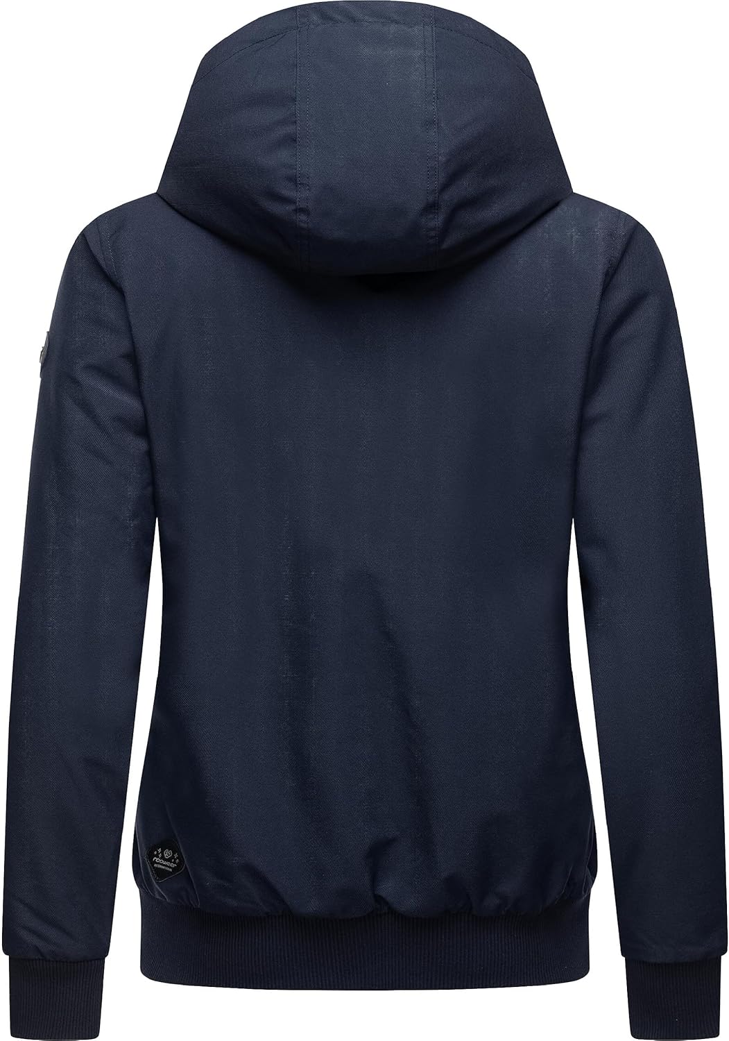Ragwear Damen warme wasserdichte Winterjacke Outdoorjacke mit Kapuze Nuggie Melange XS-6XL L Navy, L