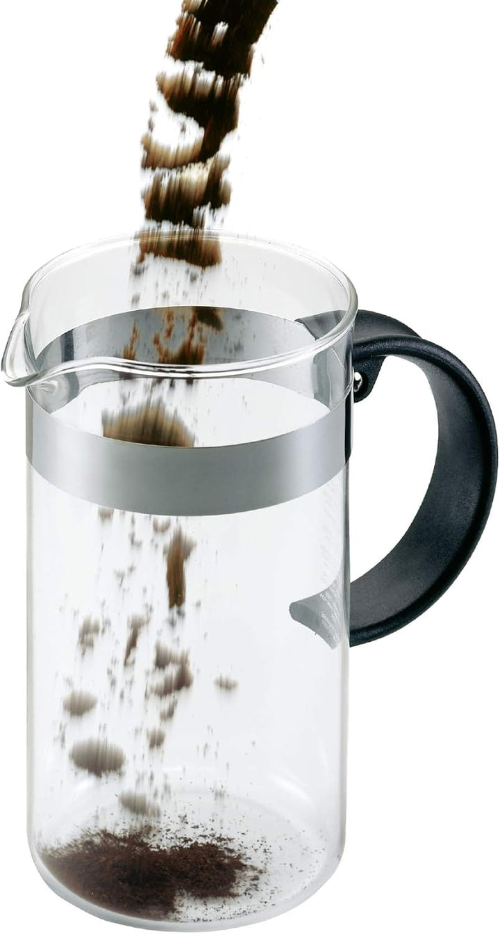 Bodum 1573-01 bistroNOUVEAU Kaffeebereiter (French Press System, Spülmaschinengeeignet), 0,35 liters