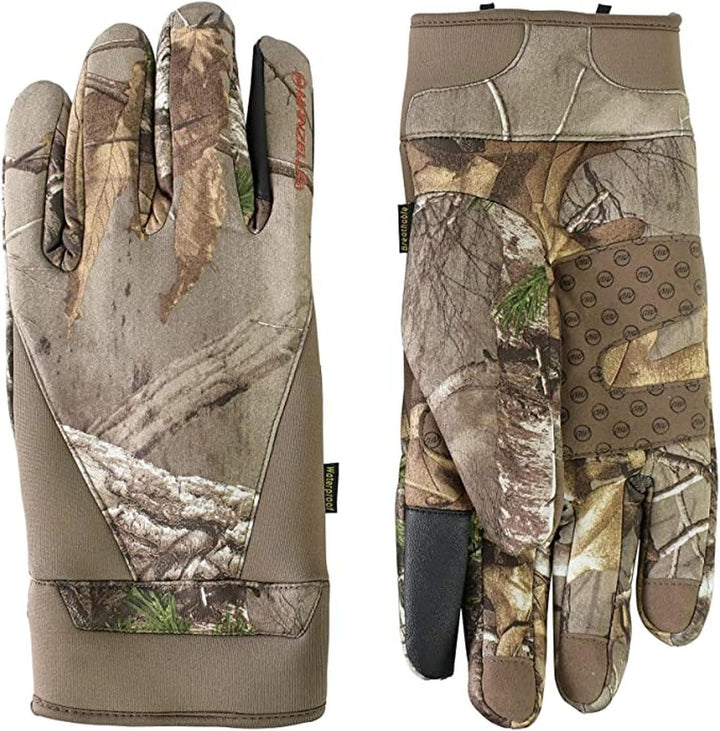 Manzella Herren Stretch Coyote Jagdhandschuh für kaltes Wetter, wasserdicht, Winddicht, Touchscreen-