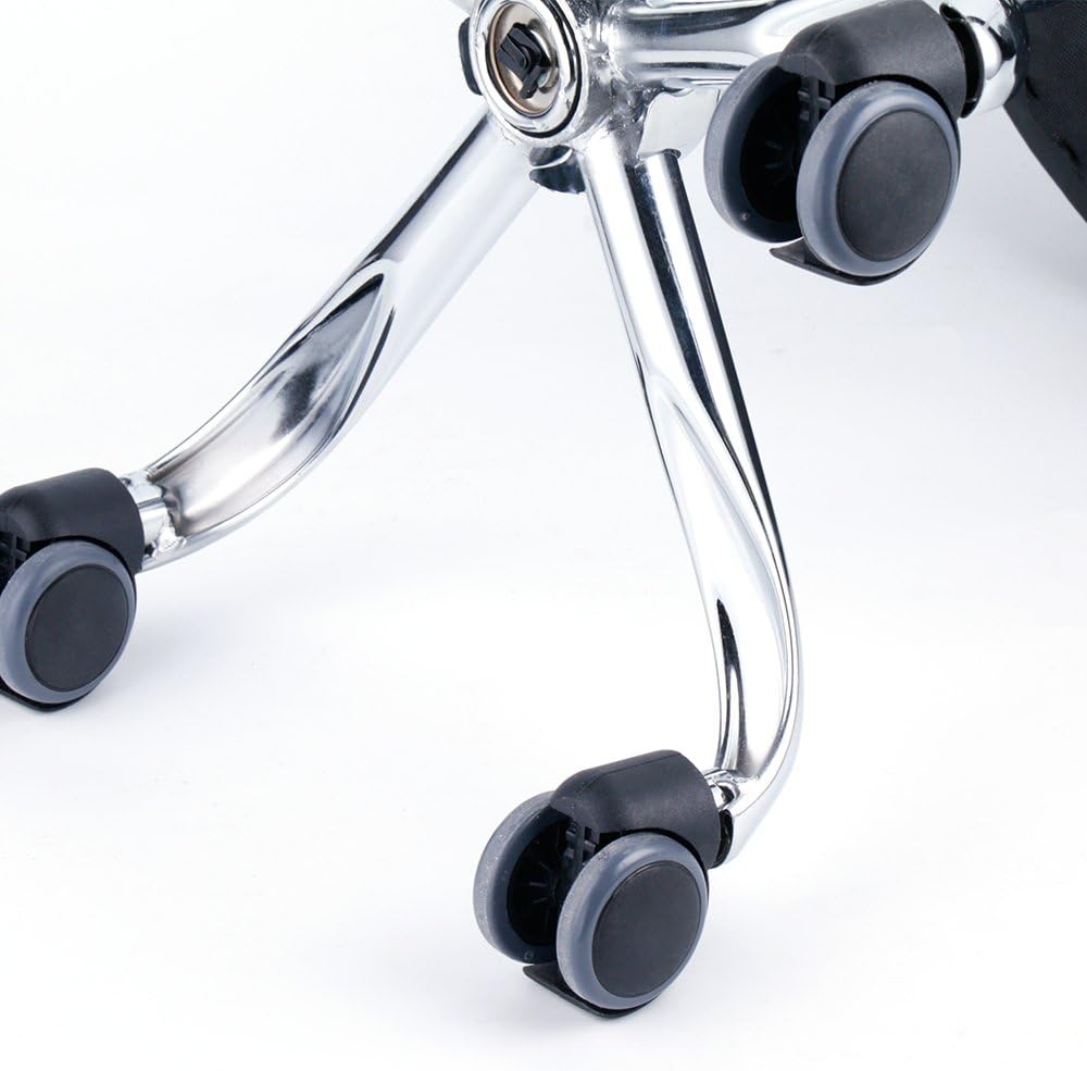 Leader Accessories Drehhocker höhenverstellbar Rollhocker Funktionaler Arbeitshocker Studiohocker im