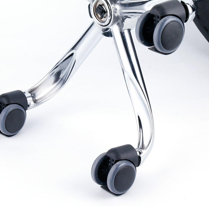 Leader Accessories Drehhocker höhenverstellbar Rollhocker Funktionaler Arbeitshocker Studiohocker im