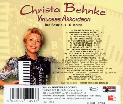 Virtuoses Akkordeon, Audio-CD