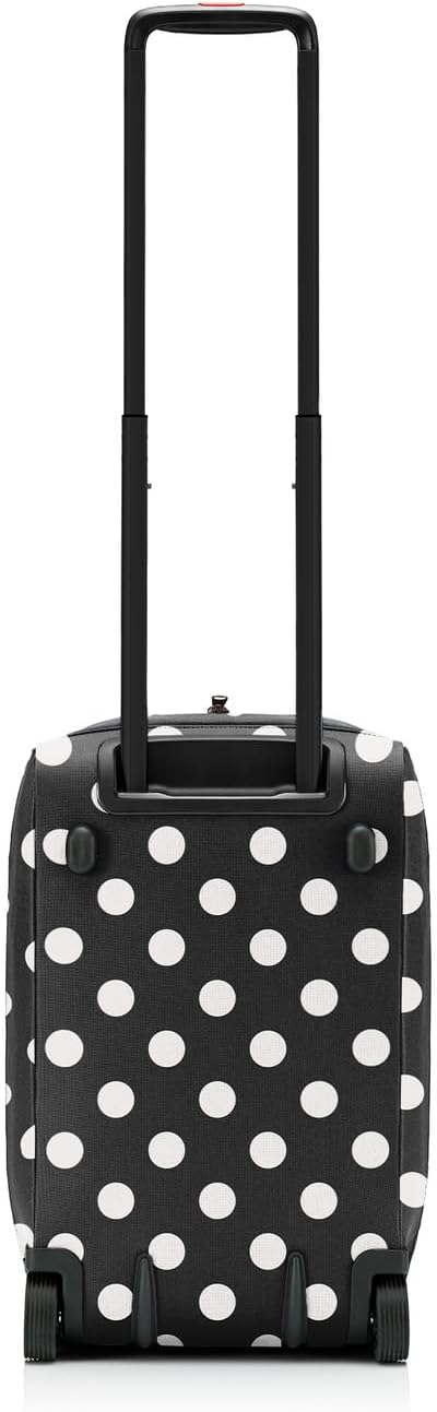 reisenthel allrounder Trolley frame dots white – Vielseitige Arzttasche auf Rollen für Reisen, Arbei