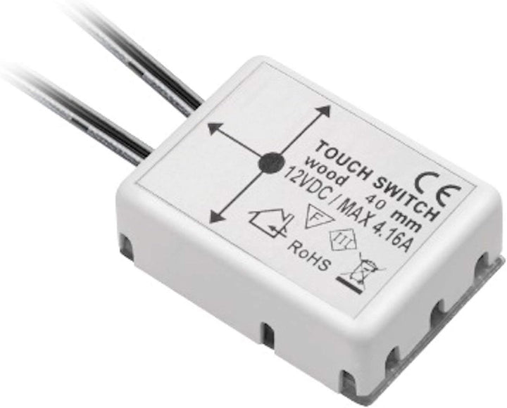 Einbau- Unterbausensor SO2W reagiert auf Berührung durch Holzplatten hindurch, 12V DC/max. 50W / 4,1