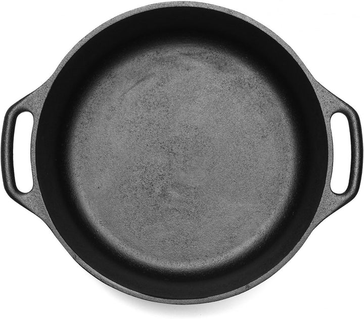 SKEPPSHULT Gusseisendeckel, Gusseisen, Schwarz, Durschmesser: Ober 287 cm unter 24 cm