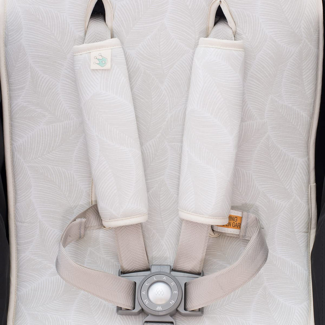 JYOKO KIDS Sitzauflage Universal für Kinderwagen + Gurtpolster Hergestellt aus Baumwollstoff + Schau