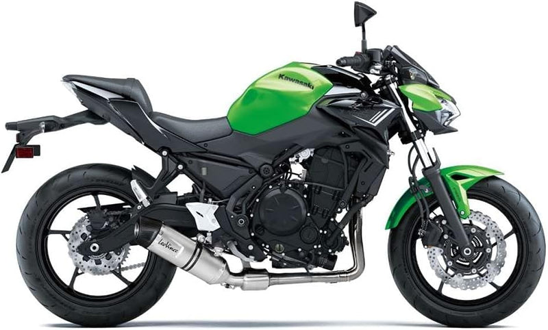 Auspuffanlage LeoVince Komplettanlage SBK LV ONE EVO, Edelstahl, Carbon Kappe, 2/1, mit Katalysator,