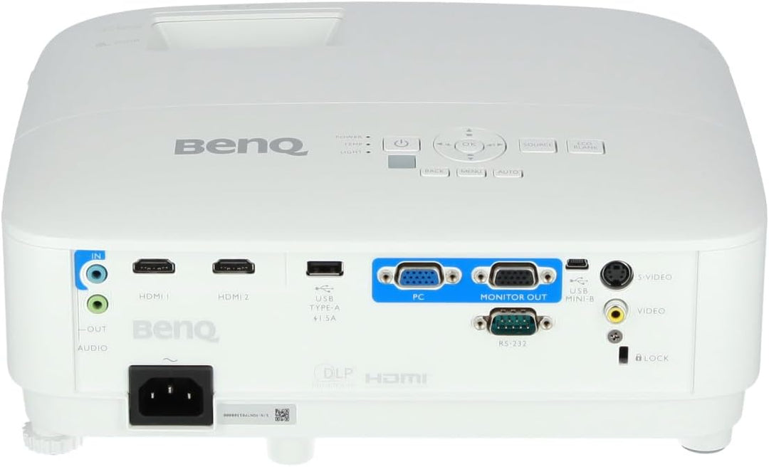 BenQ DLP Full HD Beamer Business Beamer MH5005 mit 3.800 ANSI Lumen Helligkeit, hohem Kontrastverhäl